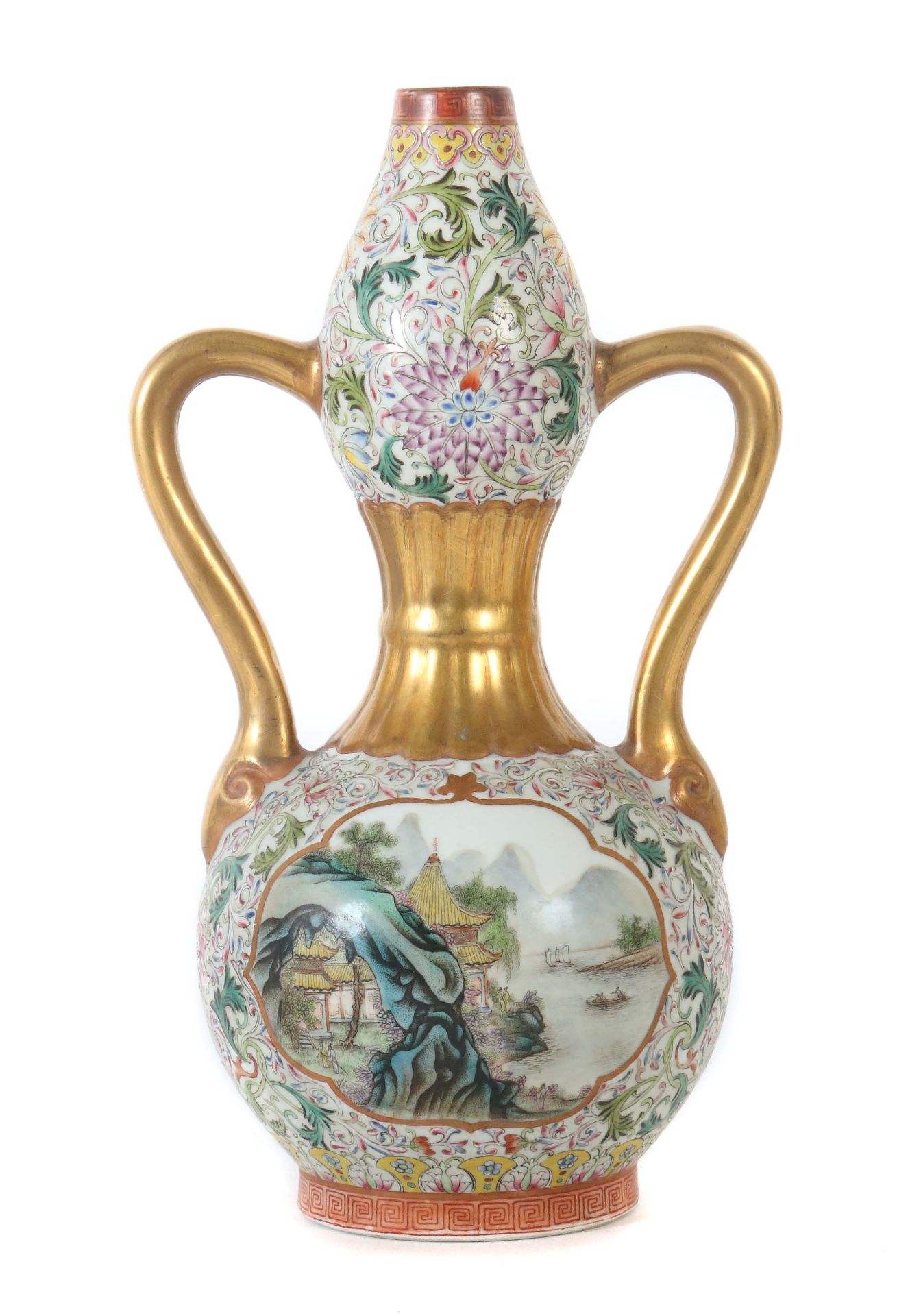 Kalebassenvase China, Qing-Dynastie,