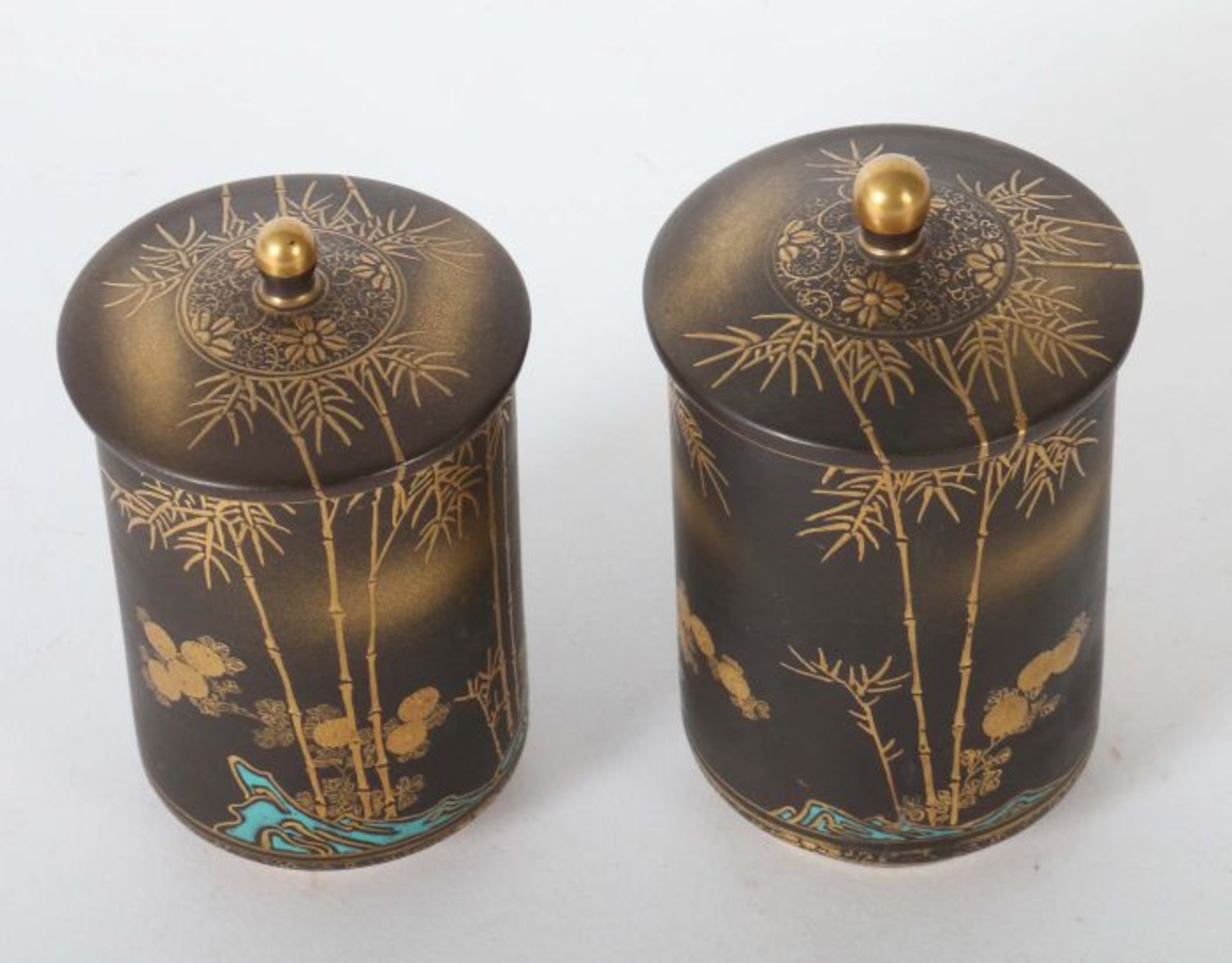 2 Deckelbecher Japan, wohl - Bild 3 aus 9