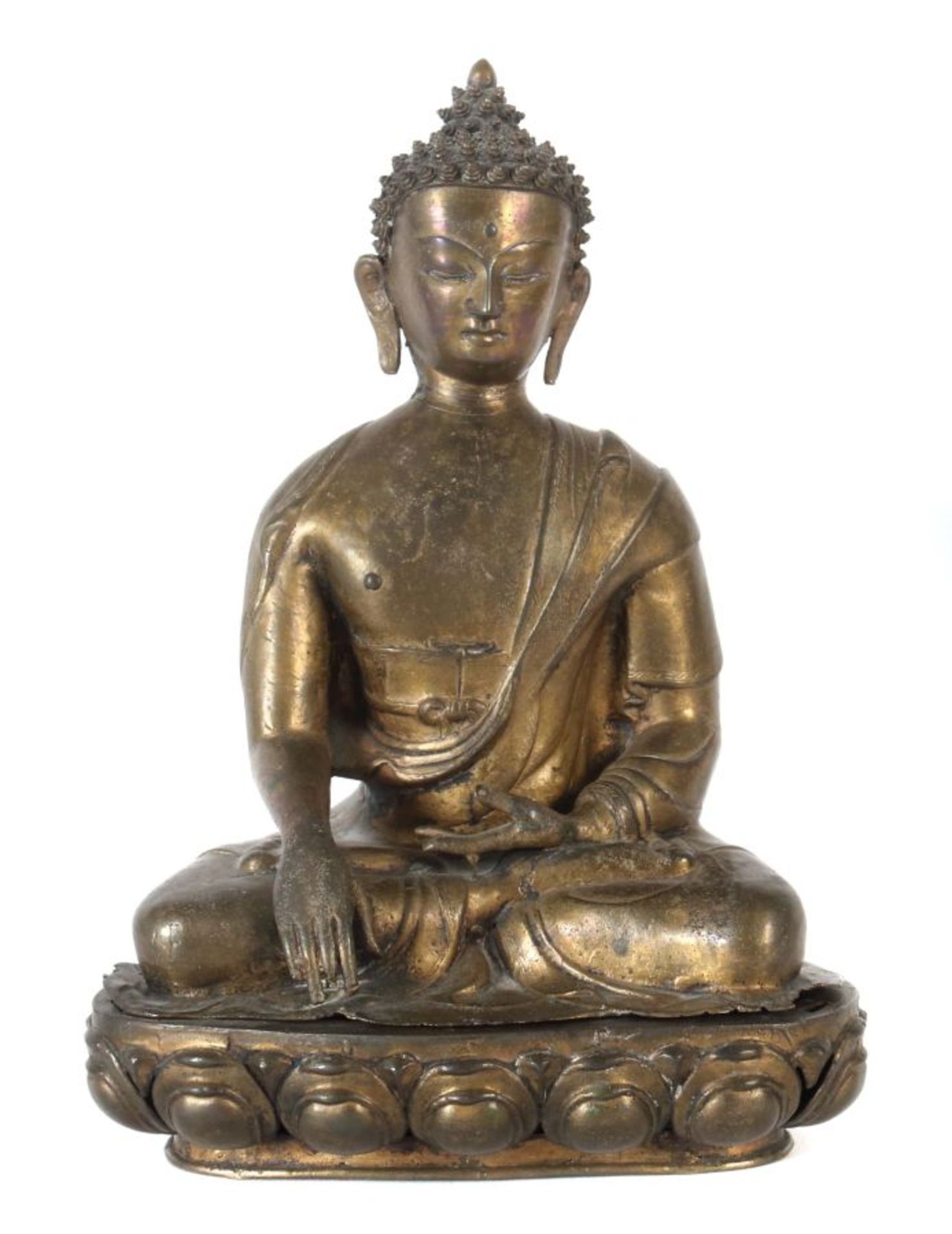 Sitzender Buddha Thailand, wohl 19. - Bild 2 aus 5