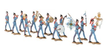 12 Zinnfiguren Made in Western