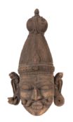 Maske des Shiva Indien, Ende