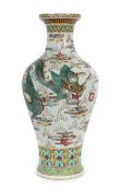 Vase im Kangxi-Stil 20. Jh., China,