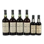 6 Flaschen Portwein J. W. Burmester,