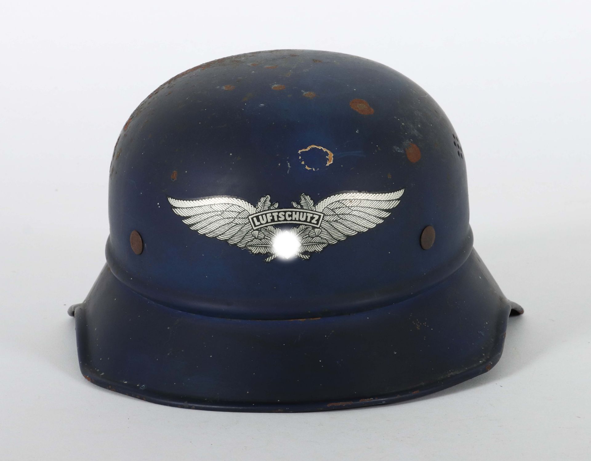 Luftschutzhelm sog. Gladitoren-Helm, - Bild 2 aus 3