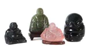 4 Buddhafiguren u.a. China/Japan, 20.