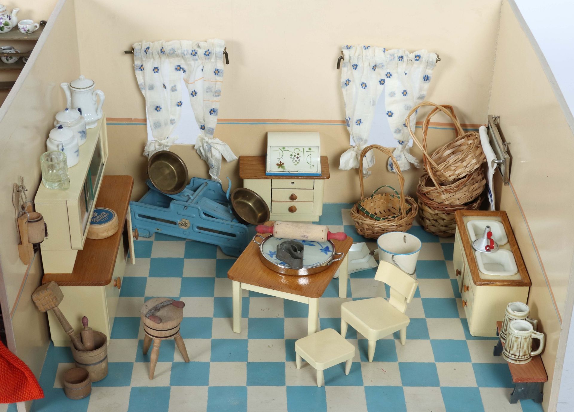 Puppenküche Um 1960-70, - Bild 2 aus 3