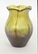 A DECORATIVE VASE IN ART NOUVEAU STYLE Schott, Zwiesel circa 1975 From the series ''Arte