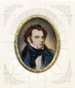 MINIATUR Franz Schubert. Auf fossilem