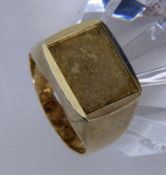 HERRENRING 585/000 Gelbgold. Ringgr.