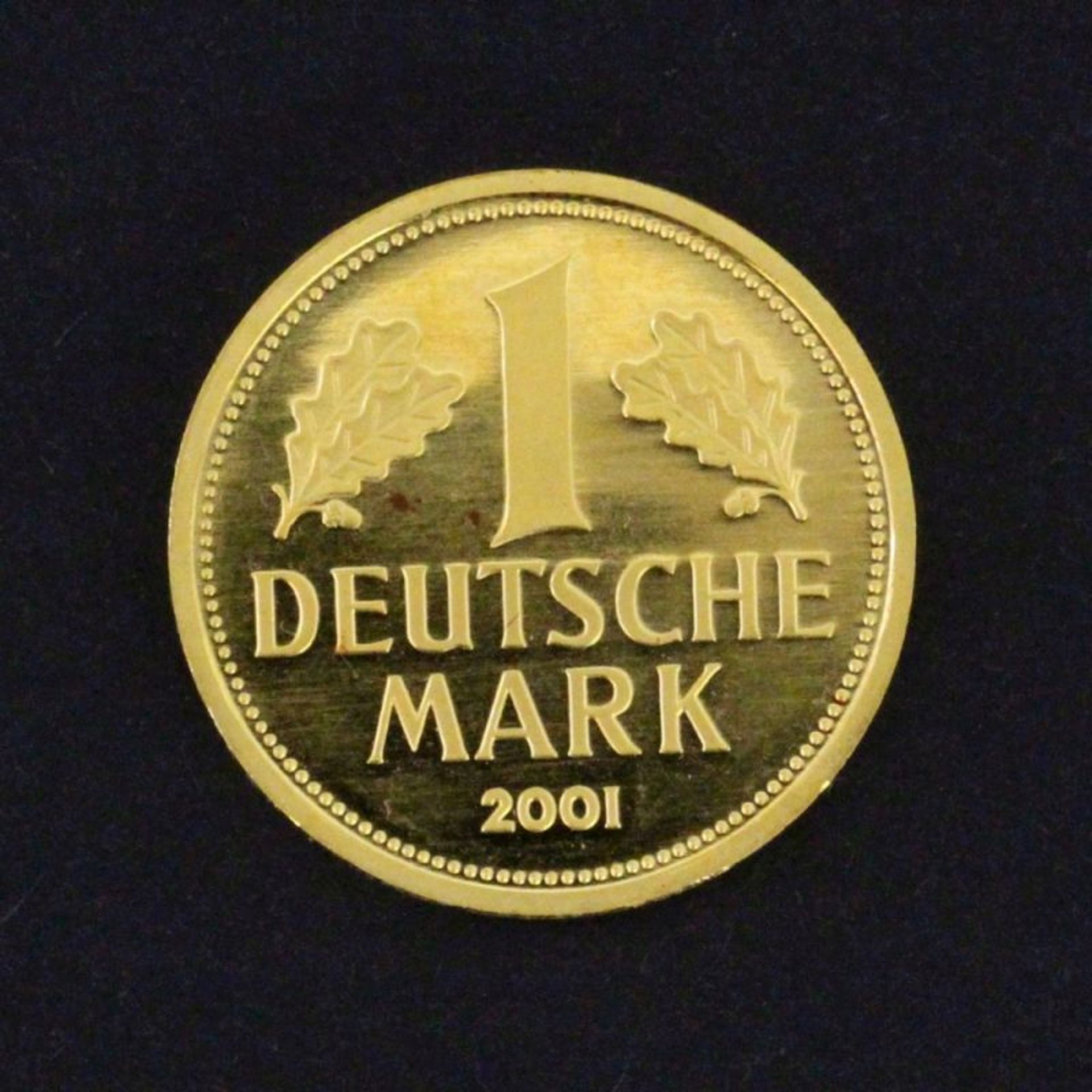 1 DEUTSCHE MARK 2001 "Abschied der