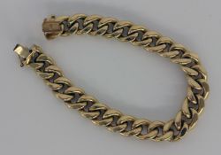 ARMBAND 333/000 Gelbgold. L. ca. 19cm.