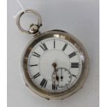 SCHLÜSSELTASCHENUHR Schweiz um 1900