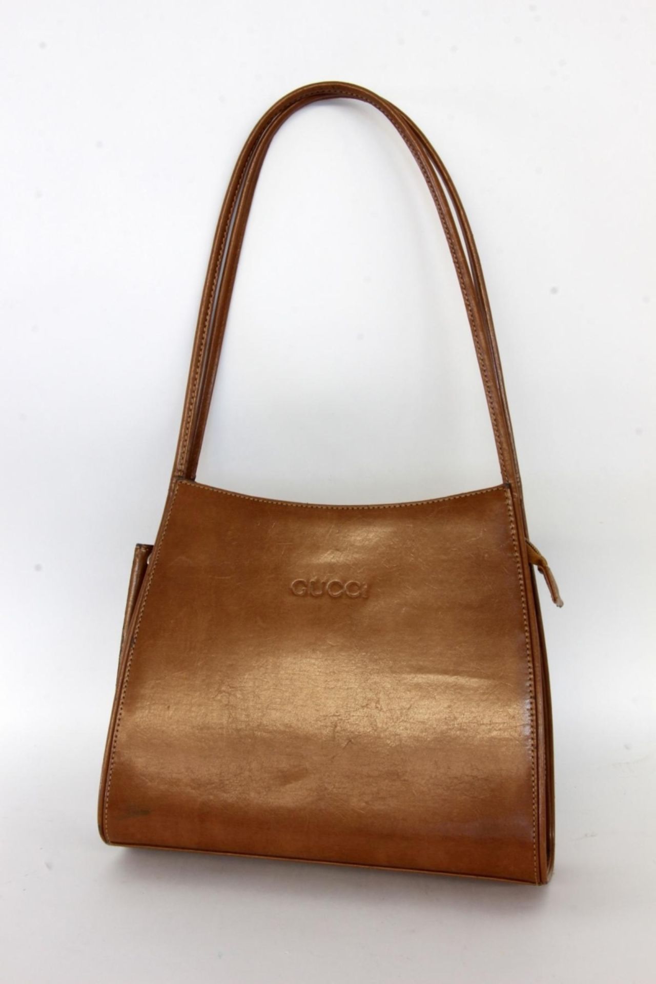 GUCCI DAMENHANDTASCHE Mittelbraunes - Bild 2 aus 2