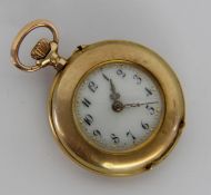 JUGENDSTIL DAMENTASCHENUHR um