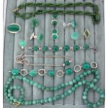 LOT VON 11 TEILEN SILBERSCHMUCK mit