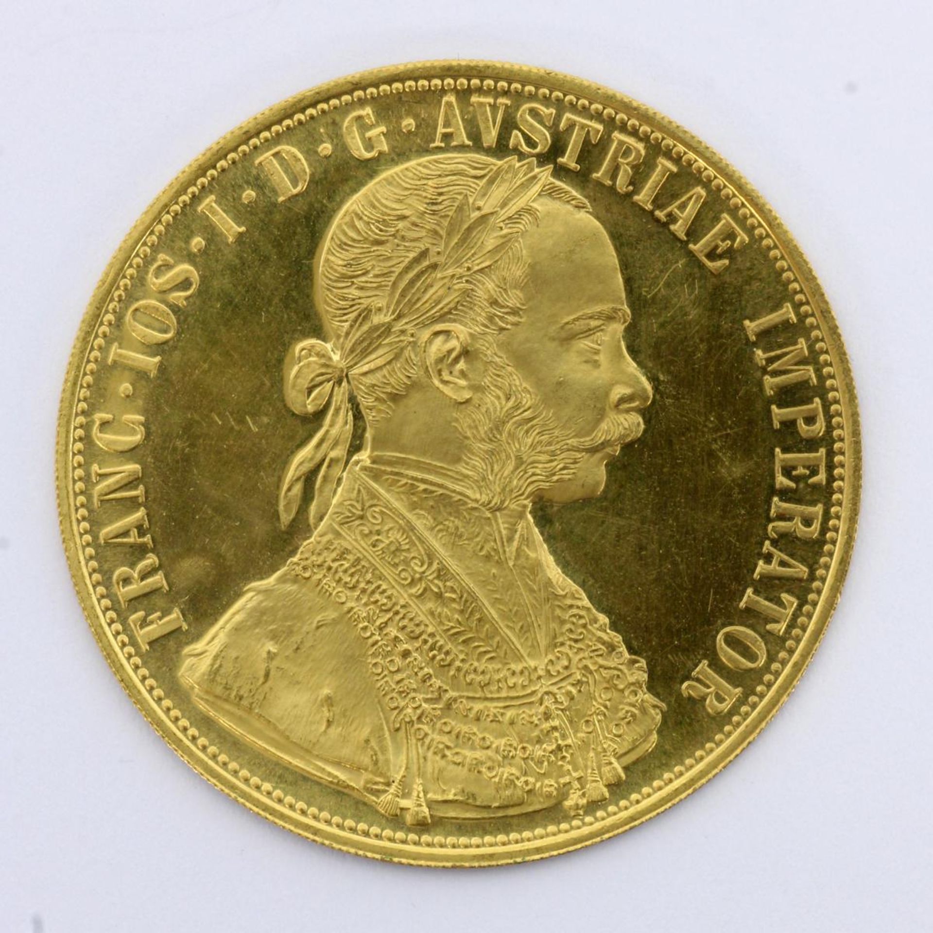 4 DUKATEN GOLDMÜNZE Kaiser Franz Josef