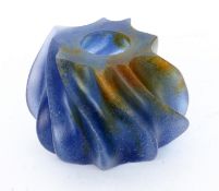 PÂTE DE VERRE ZIERVASE Blau-orange