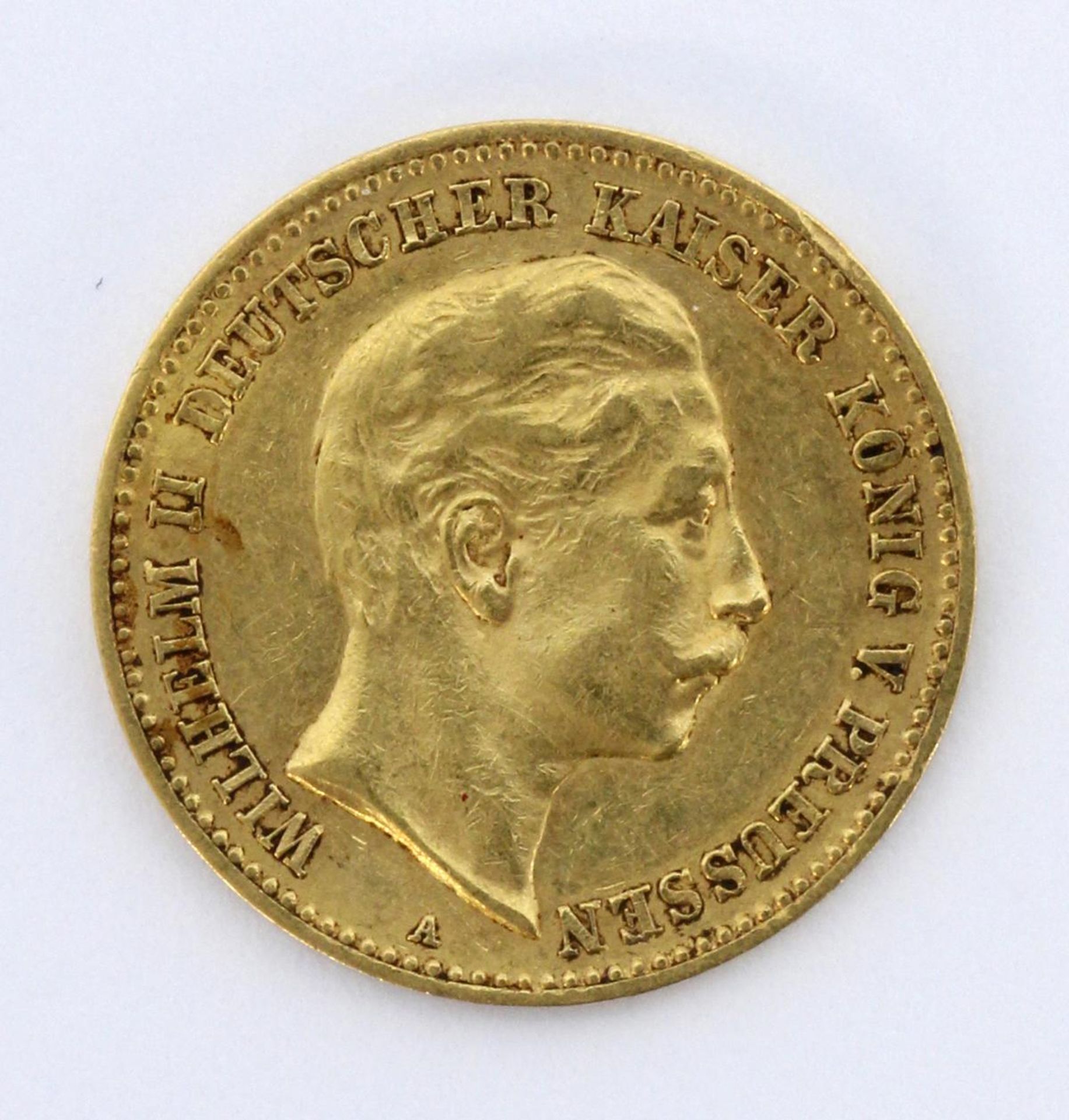 10 MARK GOLDMÜNZE Kaiser Wilhelm II,