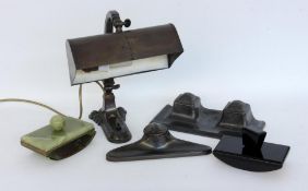 LOT ART DECO SCHREIBTISCH UTENSILIEN