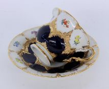 PRUNKTASSE MIT U-TELLER Meissen,