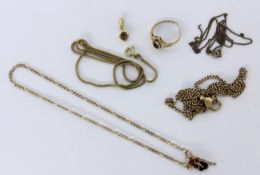 LOT 6 TEILE GOLDSCHMUCK 333/000