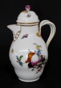 MEISSENER KAFFEEKANNE Meissen um 1774