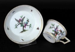 TASSE MIT U-TELLER Meissen, Marcolini