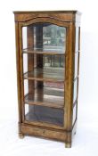 SPÄTBIEDERMEIER VITRINE Deutsch um