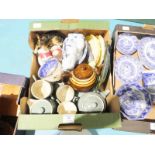 A box including Denby Tableware and other Collectors ceramics