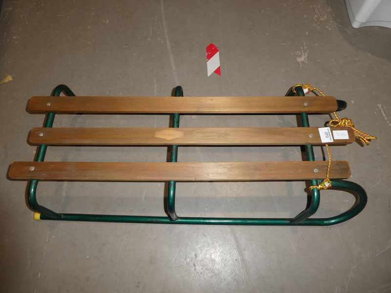 Steel frame Toboggan