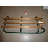 Steel frame Toboggan