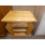 Teak effect Occasional/Telephone Table