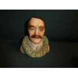 Kevin Francis Ceramics, a Character Jugs, Nigel Mansell, stamped Property of Kevin Francis Not for