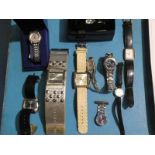 9 Mixed Modern Ladies Wrist Watches