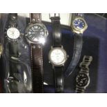 Three Ladies and four Gents modern Wrist Watches inc Timberland