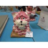 A Carlton Ware Trial figure Bagpuss marked Trial to base