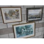 After Keith Melling Heptonstall, After Eric Sturgeon, two framed Prints