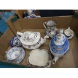 Quantity of Victorian and later Tea ware inc Royal Worcester, Derby and Mintons