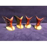 Four Carltonware Mephistopheles, The Red Devil, all prototypes