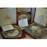 A set of six Spode 'the Great Explorer's Collection' plates inc Capt Cook on Tahiti, Shackleton's