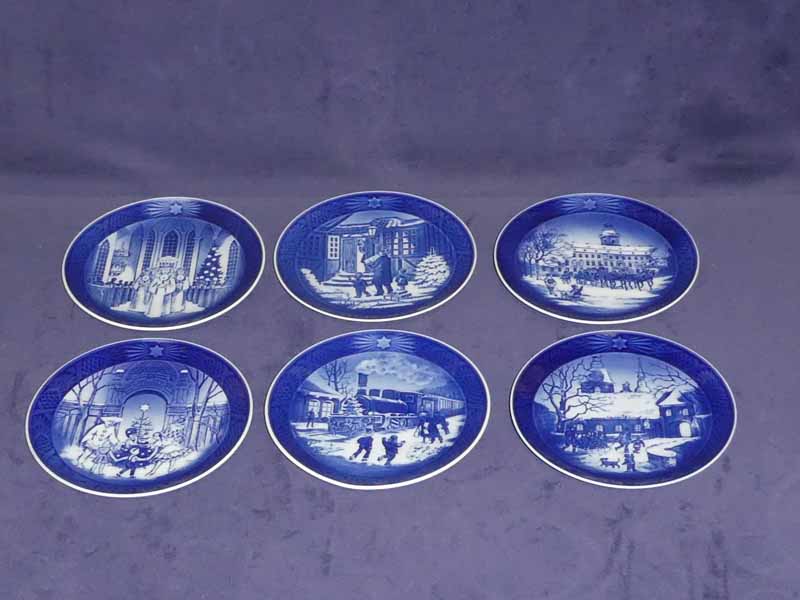 Thirty Royal Copenhagen Christmas plates 1990 to 2019 inclusive