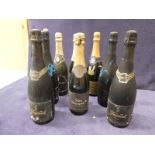 Eight bottles of mixed sparkling wines
