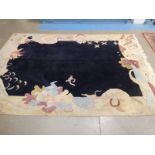 Hand Knotted 100% wool Nepalese rug 10ft x 6ft