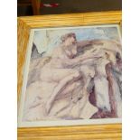 Framed roman nude print