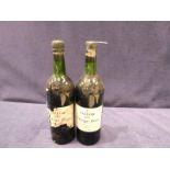 Two bottles of Taylor's 1970 vintage port 1972