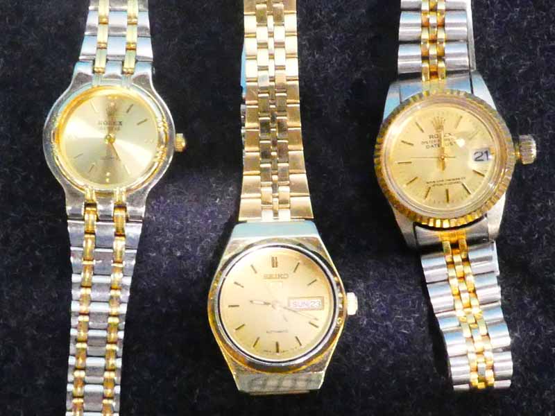 3 lady's wristwatches including a Seiko automatic