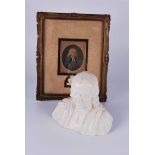 A Royal Winton bust of the Reverend John Wesley the father of Methodism 17.5 cm H; together with a