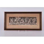 H Delaune 'Battle' stephanus fixit, engraving 6.5 x12cm