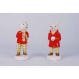 Rupert Bear Beswick & Rupert Bear snowballing