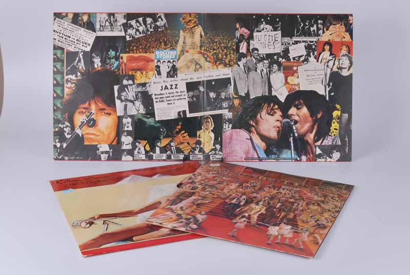 Rolling Stones vinyl Lp's; Made in the Shade 1972, It's Only Rock n Roll 1974, and Get Stoned-